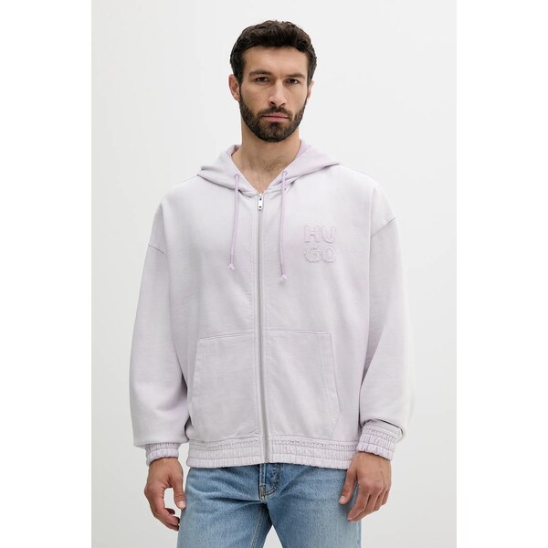 Bavlnená mikina HUGO 63565508