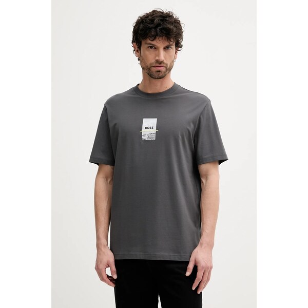 Tričko BOSS Green Tee Photoprint 63555867