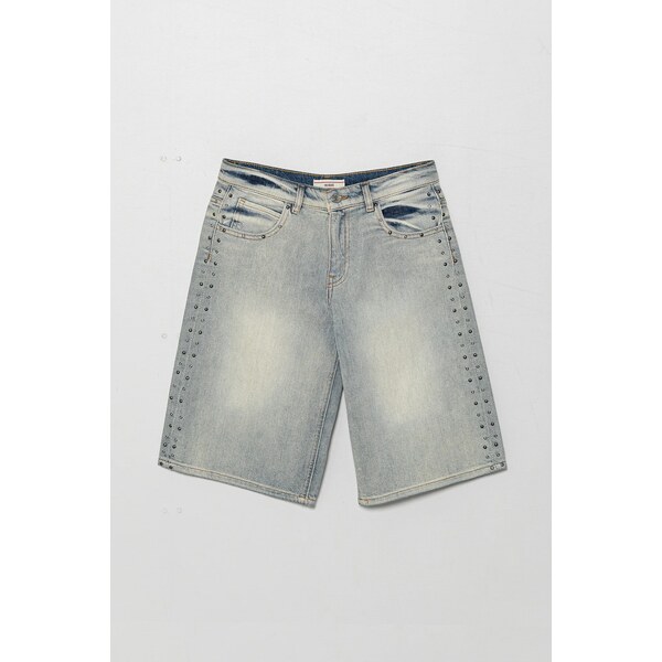 Detské rifľové krátke nohavice Guess 63565396