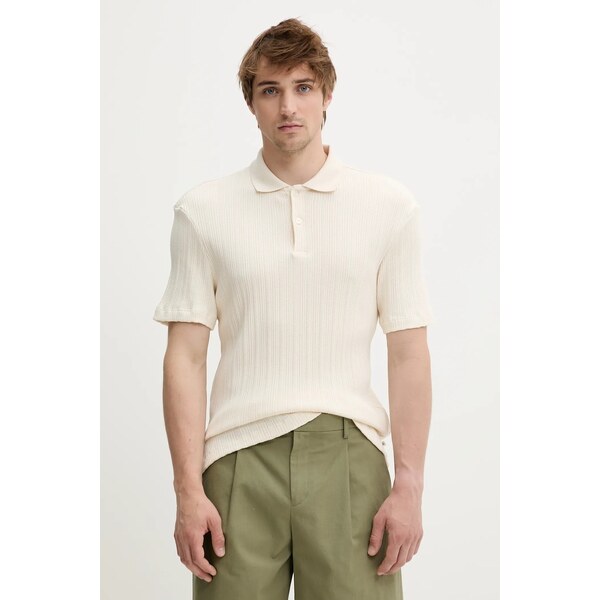 Bavlnené polo tričko Samsoe Samsoe SAKEVIN 63608150