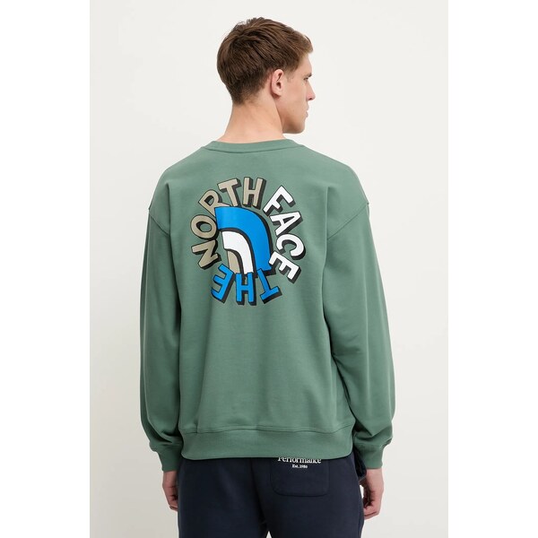 Bavlnená mikina The North Face Nuptse Oversized 63608234