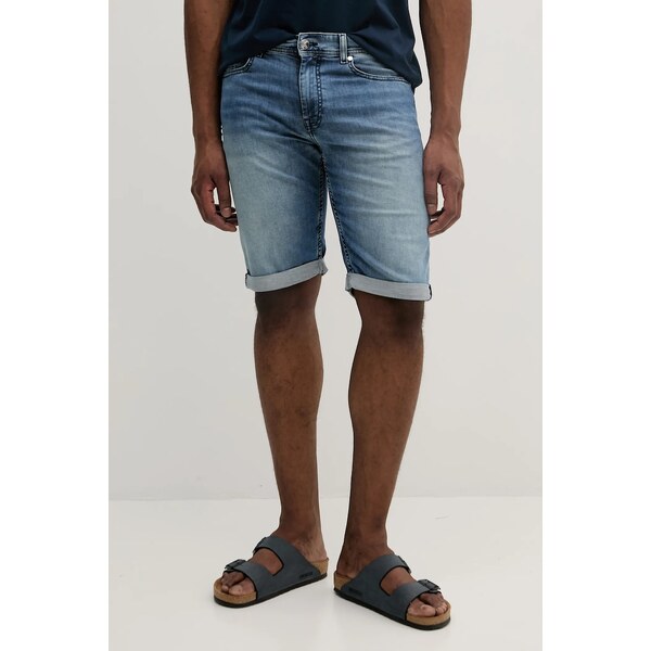 Rifľové krátke nohavice Karl Lagerfeld 63603782