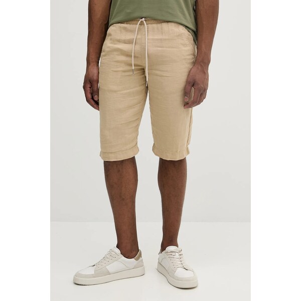 Ľanové šortky Karl Lagerfeld 63608979