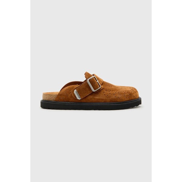 Semišové šľapky AllSaints Randal Mule 63996921