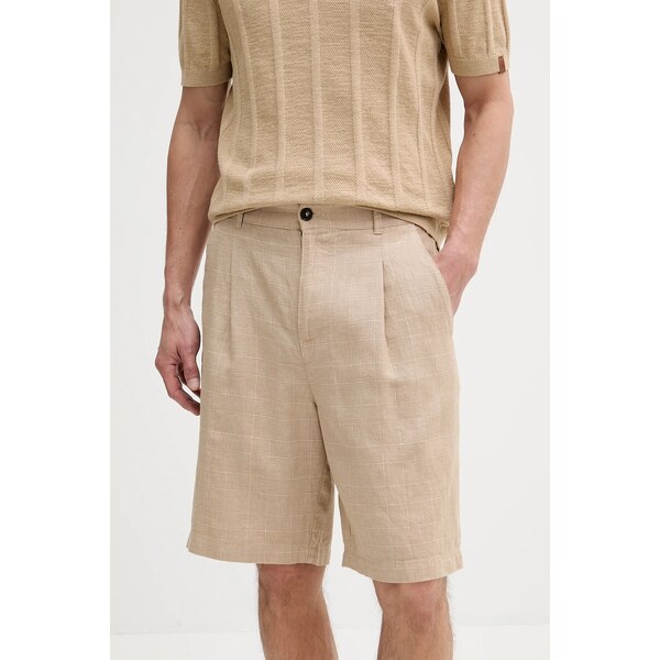 Ľanové šortky United Colors of Benetton 63664972