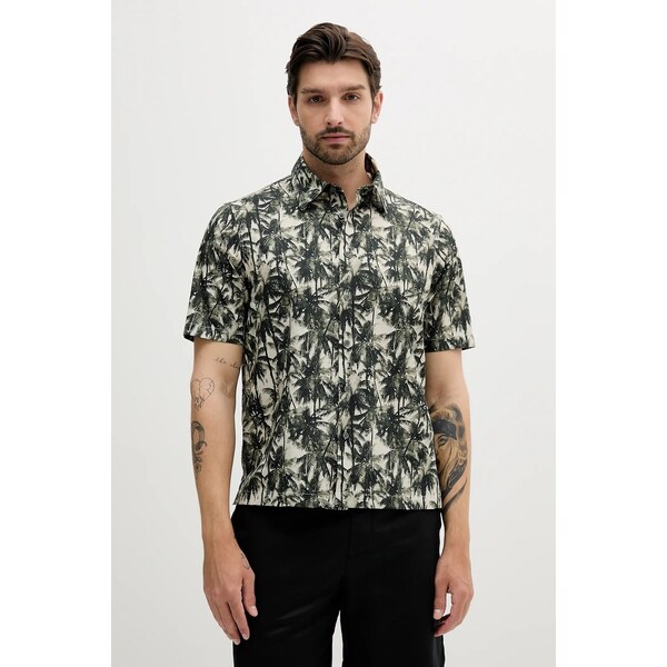 Bavlnená košeľa Armani Exchange 63746490