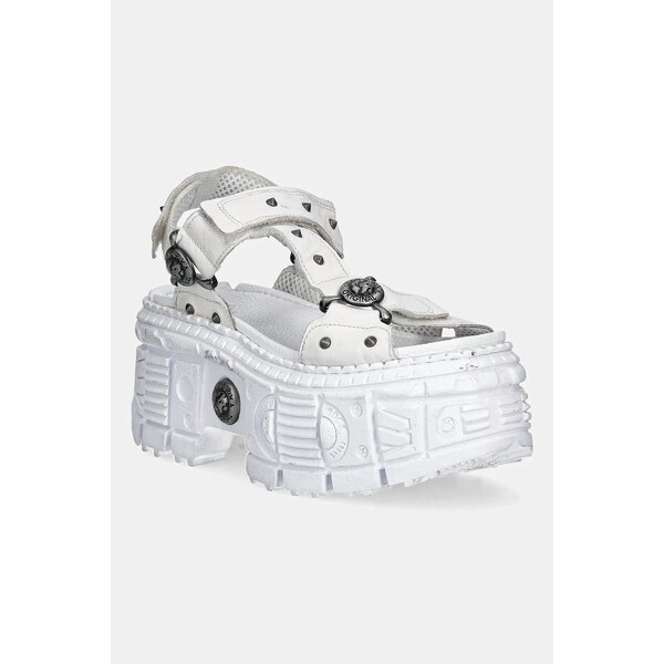 Kožené sandále New Rock NAPA BLANCA 63746782