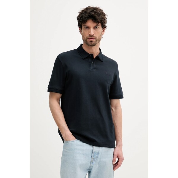 Bavlnené polo tričko BOSS Orange Pe_Interlock 63664892