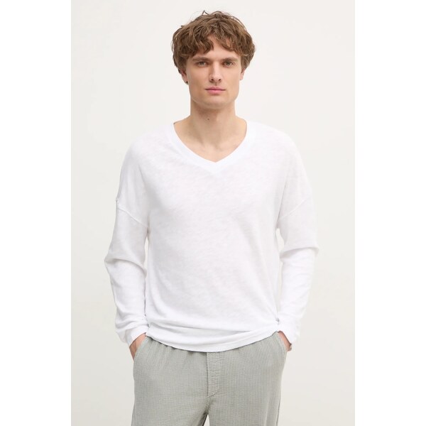 Bavlnené tričko s dlhým rukávom American Vintage 64319141