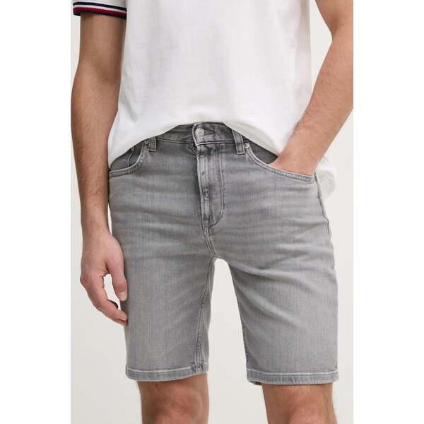 Rifľové krátke nohavice Tommy Hilfiger 62459089