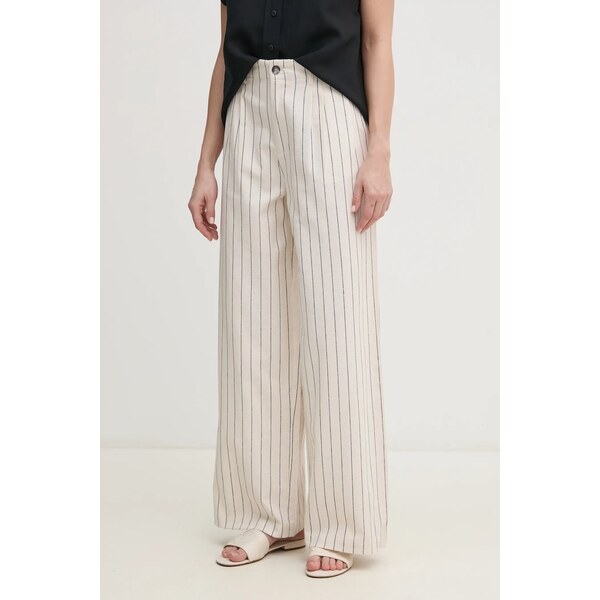 Ľanové nohavice Pepe Jeans HERLY 62575522