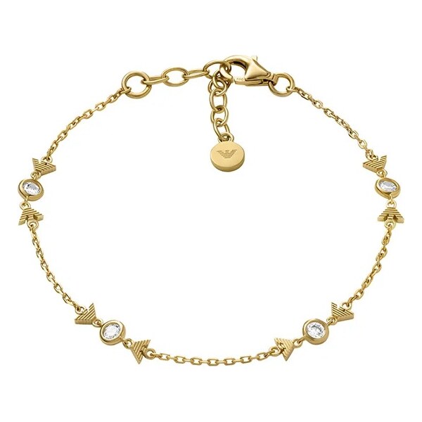 Strieborný náramok Emporio Armani EAGLE LOGO 62575500