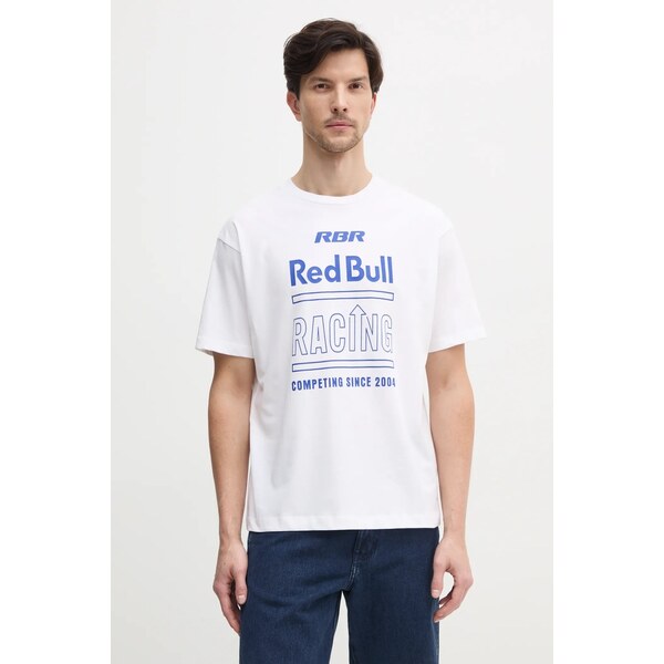 Bavlnené tričko Red Bull Racing x Pepe Jeans RACING HISTORY TEE 61990439