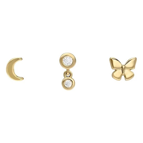 Náušnice Fossil JEWELRY 3-pak 64324825