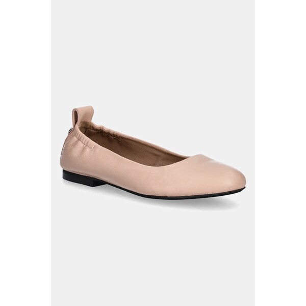 Kožené balerínky BOSS Dasy 61816920