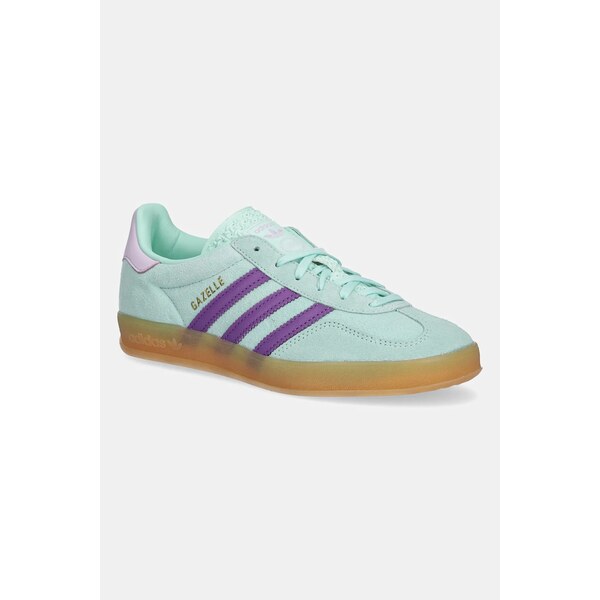 Semišové tenisky adidas Originals Gazelle Indoor W 62696764