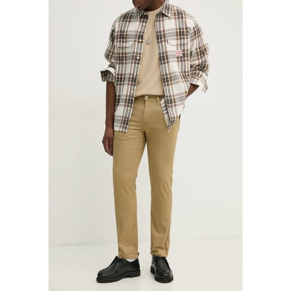 Džínsy s prímesou ľanu Levis 511 SLIM 511 SLIM 62575029