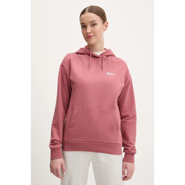 Bavlnená mikina Jack Wolfskin Essential 66572583