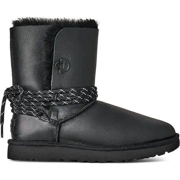 Kožené snehule UGG Bailey Tie Lthr 65323462