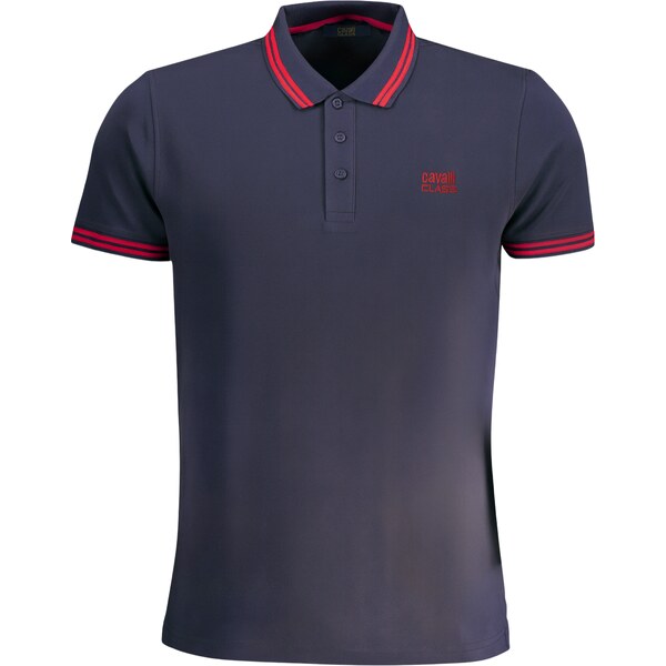 CAVALLI CLASS Ricchi Navy Blue polo tričko 66046738