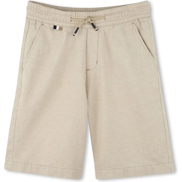 Detské ľanové šortky BOSS 62807539