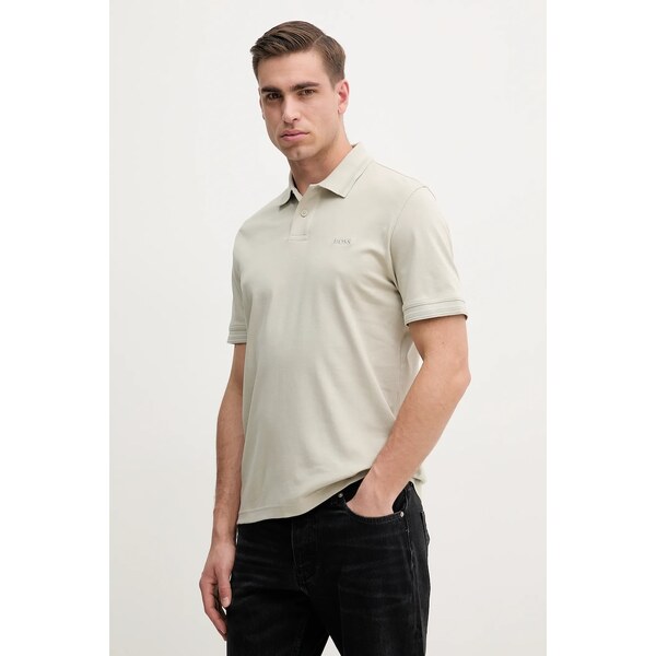 Bavlnené polo tričko BOSS Orange Pe_Interlock 63051693