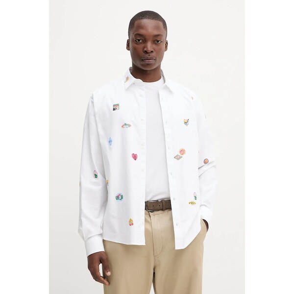 Bavlnená košeľa Desigual SAOPAOLO 64800192