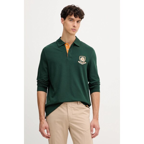 Bavlnené tričko s dlhým rukávom Guess 64511178