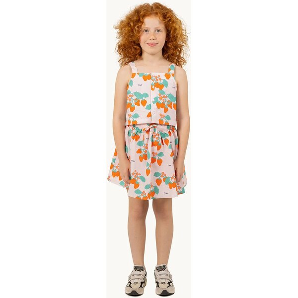 Dievčenská bavlnená sukňa Tinycottons STRAWBERRIES SKIRT 62466197