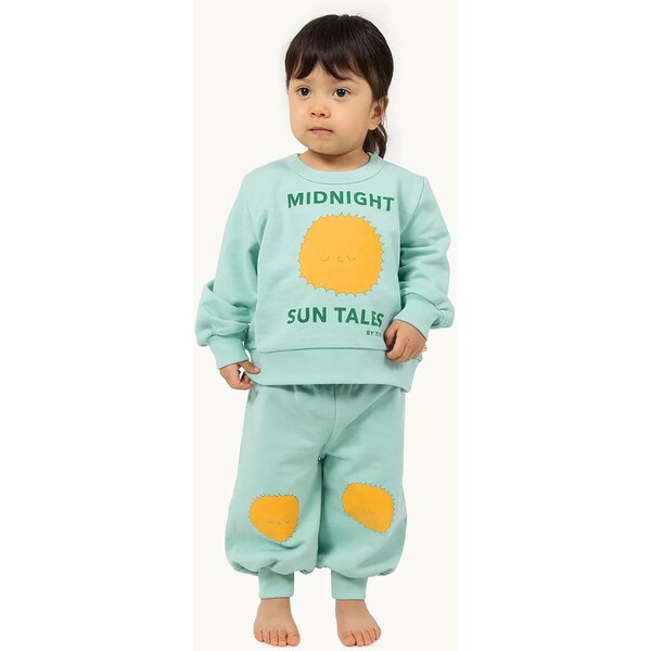 Detské bavlnené tepláky Tinycottons SUN TALES GRAPHIC BABY SWEATPANT 62466233