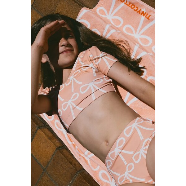 Dvojdielne detské plavky Tinycottons BOWS SWIM SET 66512477