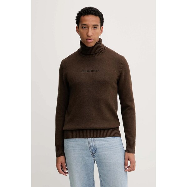 Sveter s prímesou vlny Guess Jeans 65503056