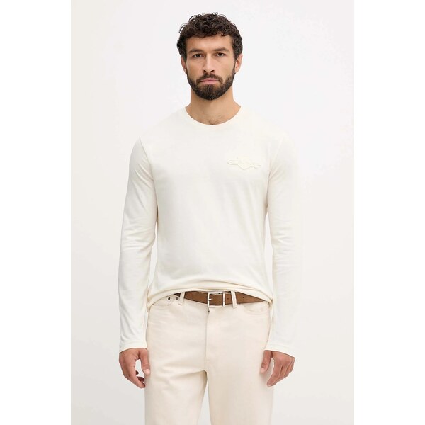 Bavlnené tričko s dlhým rukávom Gant 65609433