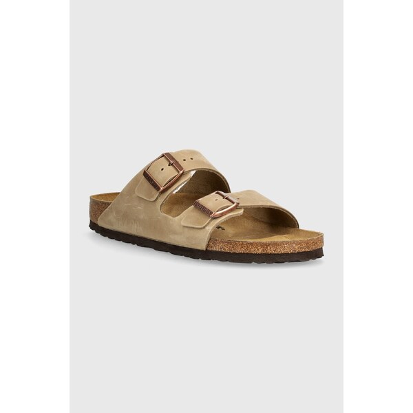 Nubukové šľapky Birkenstock Arizona 20324059