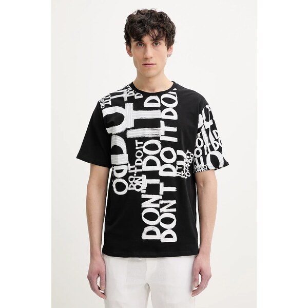 Bavlnené tričko Desigual MAN MILAN 64324802