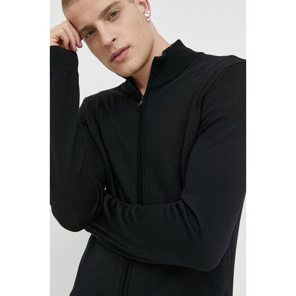 Vlnený kardigán HUGO San Jorge-M 35984772