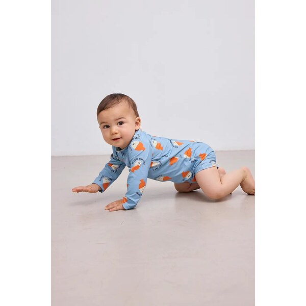 Jednodielne detské plavky Bobo Choses Morning Egg 64325214