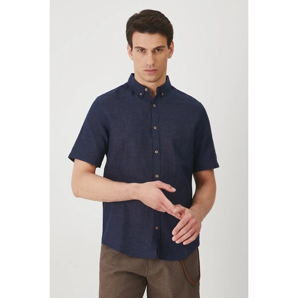 Ľanová košeľa Medicine 66512556