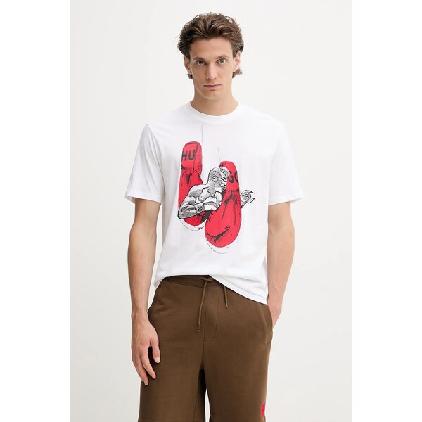 Bavlnené tričko HUGO Diboxer 64858410