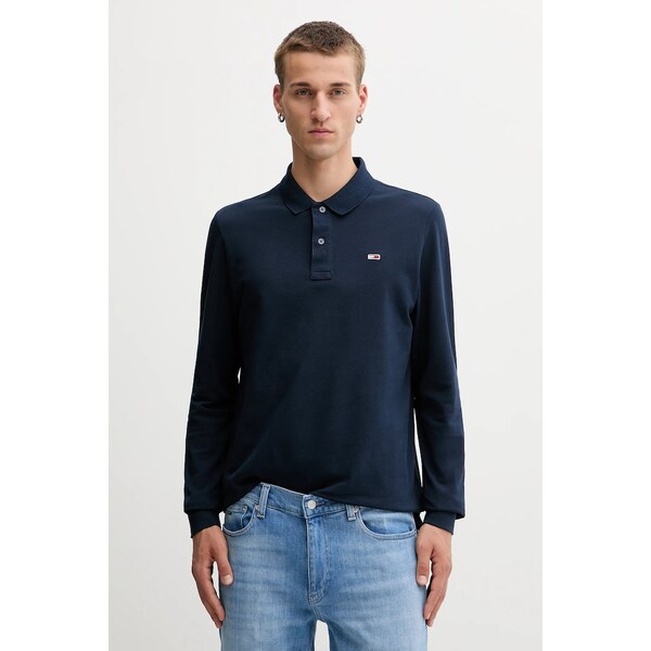 Bavlnené tričko s dlhým rukávom Tommy Jeans 64896302