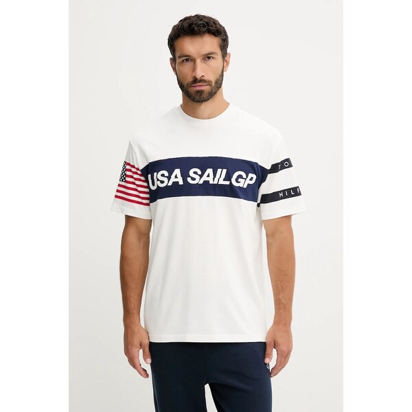 Bavlnené tričko Tommy Hilfiger x SAIL GP 64897637