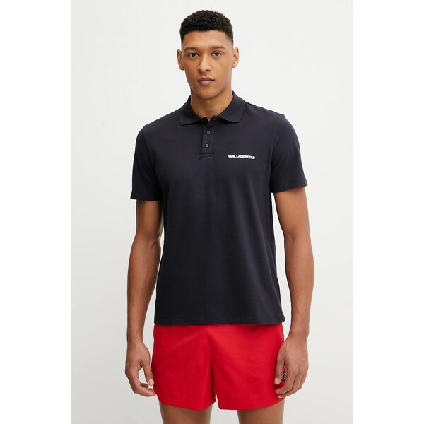 Bavlnené polo tričko Karl Lagerfeld 63300809