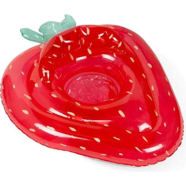 Nafukovací matrac na plávanie Konges Sløjd BABY WATER RING STRAWBERRY 63291693