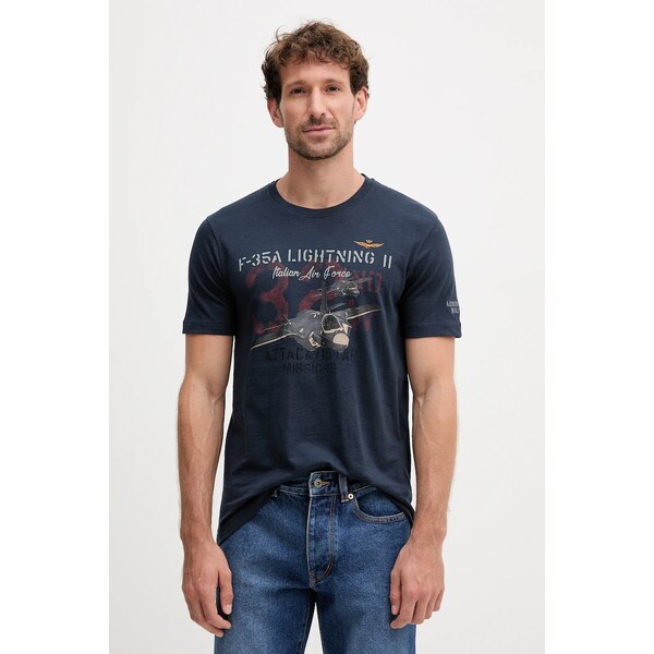 Bavlnené tričko Aeronautica Militare 65003677