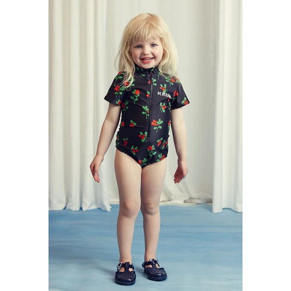 Jednodielne detské plavky Mini Rodini Lingonberries 66512688