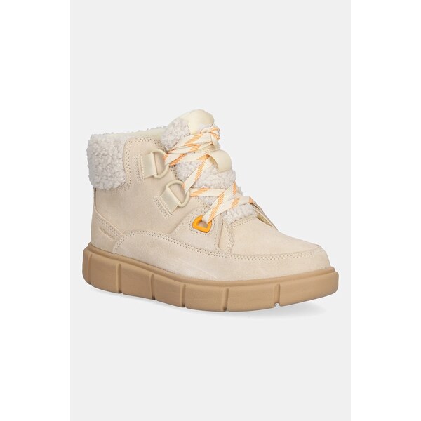 Semišové topánky Sorel SOREL EXPLORER III NW LACE WP 65160236