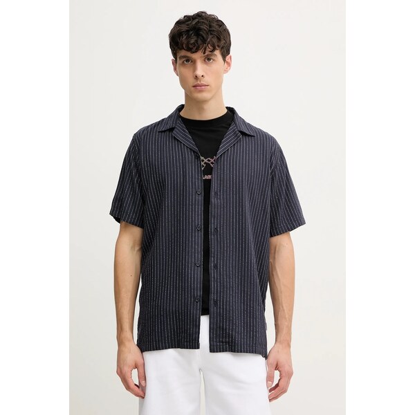 Košeľa s prímesou ľanu Lindbergh 62851835