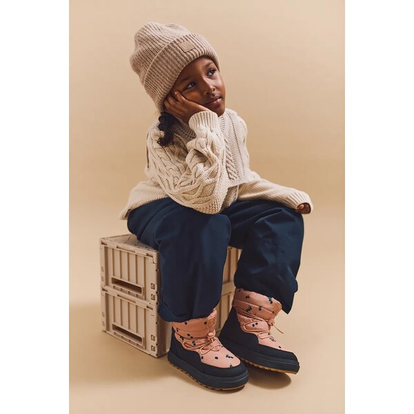 Detský sveter s prímesou vlny Liewood Callio Knit Jumper 65478554