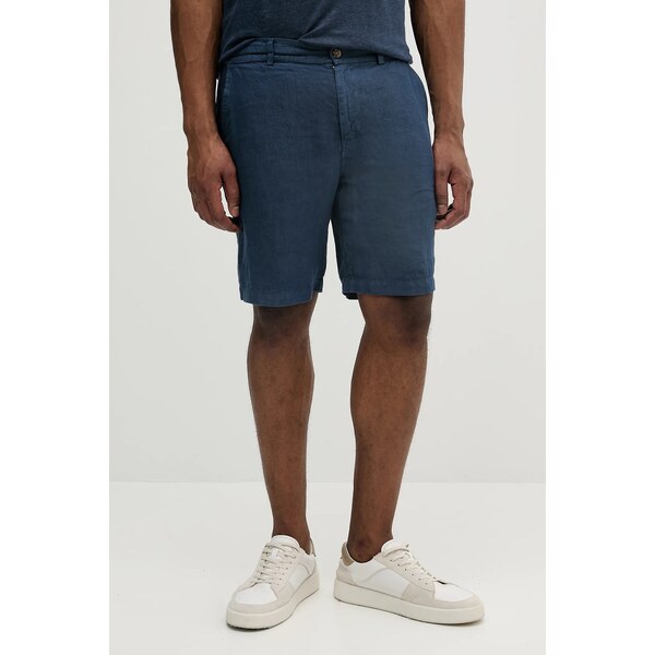 Ľanové šortky MC2 Saint Barth 63608990