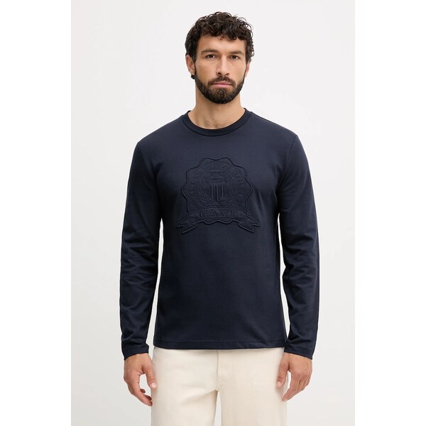 Bavlnené tričko s dlhým rukávom Gant 65586590